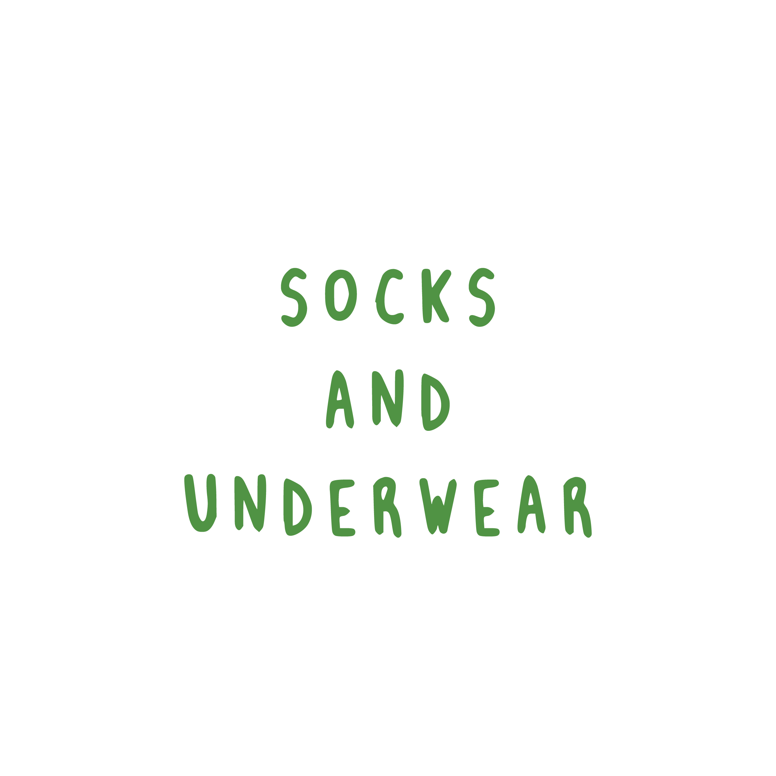 Socks & Underwear Nick Fouquet