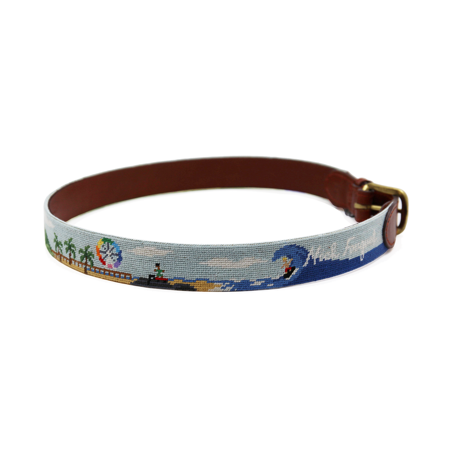 NF Los Angeles Needlepoint Belt