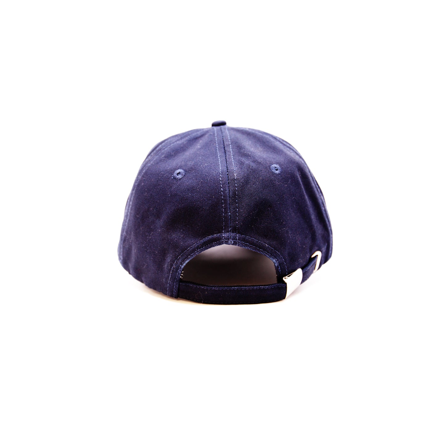 NF·US·V Hat Cotton Baseball Cap in Navy Blue Multicolor Embroidered Venice Skyline Gold embroidered "Nick Fouquet Venice Beach - CA" Embroidered matchstick on reverse side One size fits all