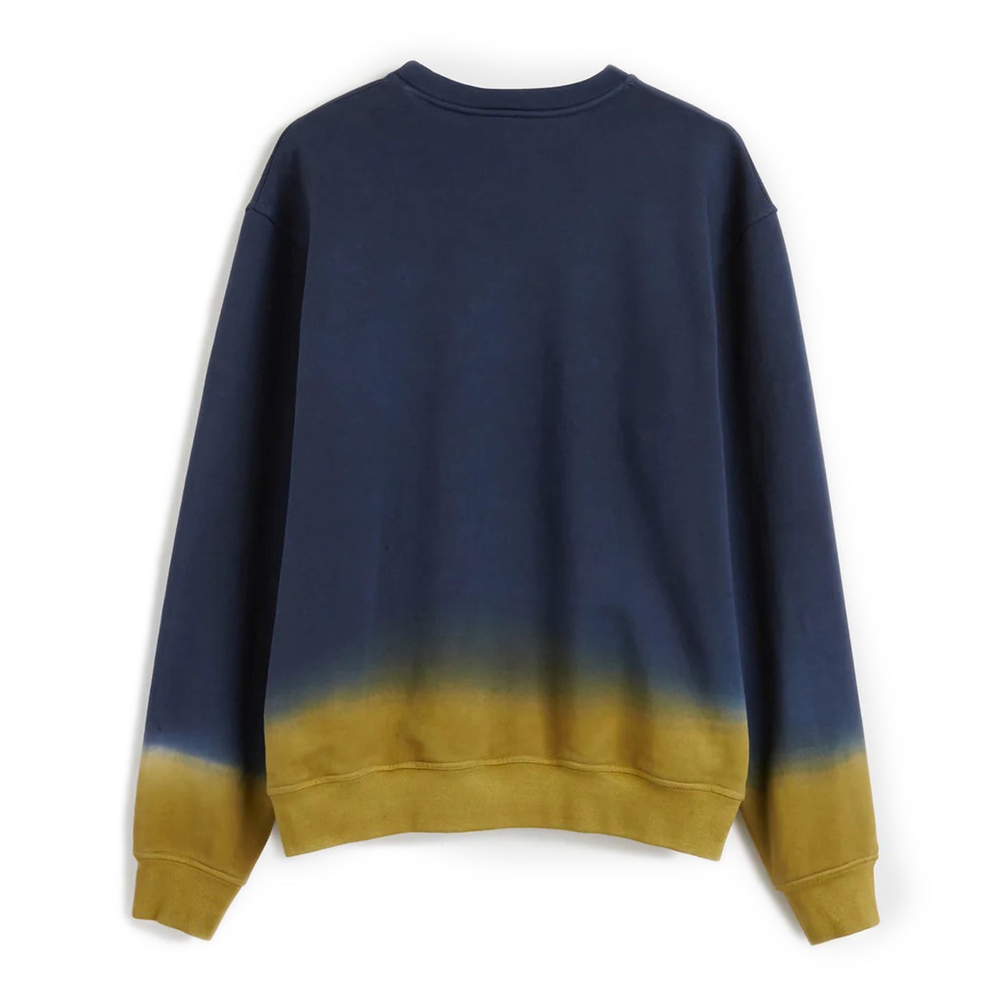 Vaco Sweatshirt Dark blue crewneck sweatshirt Embroidery on the front Hidden message label on bottom left Hand dyed cotton plush Composition: 100% cotton Dry clean Country of origin: Italy