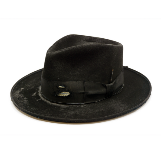 100% felt hat in Blackout  Western  Weight 