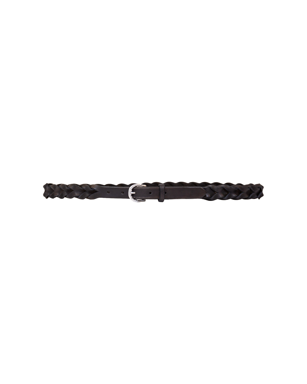 Rope Braid Noir Belt