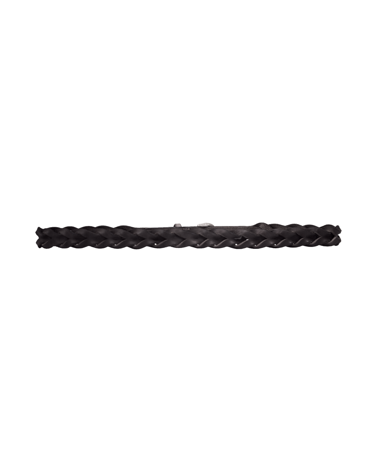 Rope Braid Noir Belt