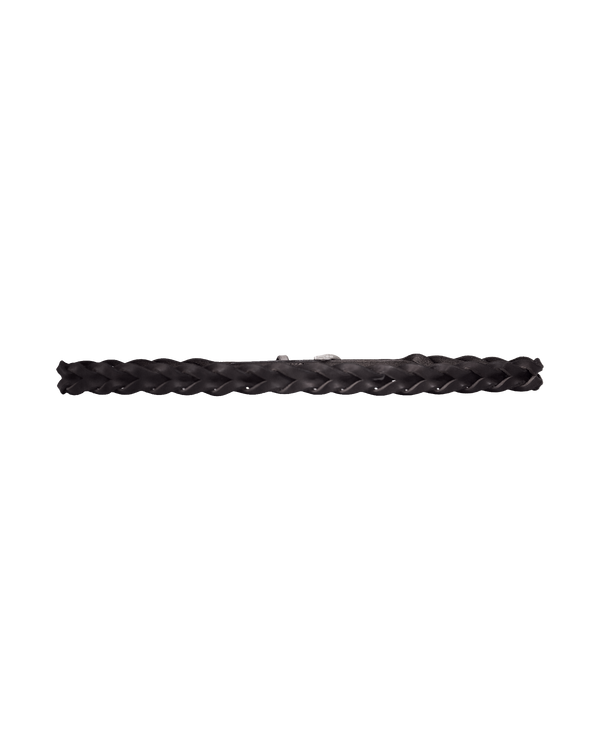 Rope Braid Noir Belt