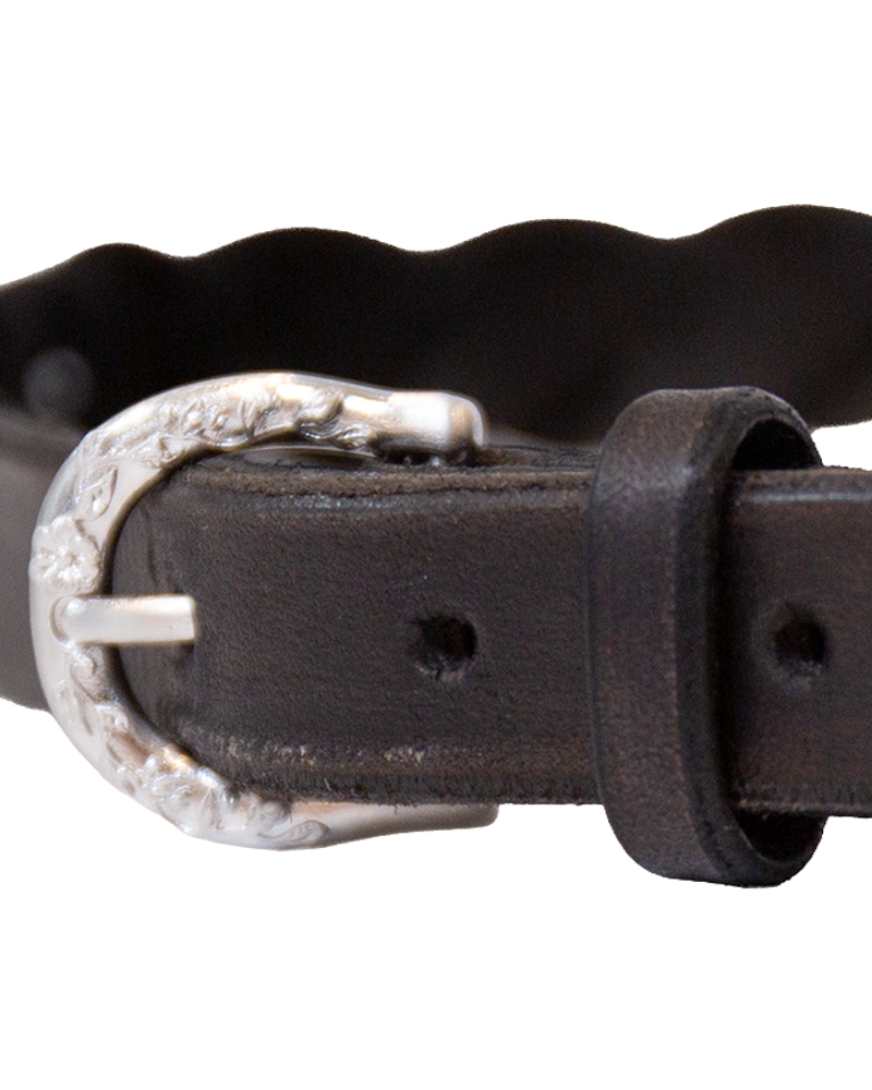 Rope Braid Noir Belt