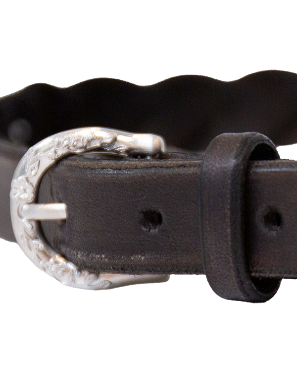 Rope Braid Noir Belt