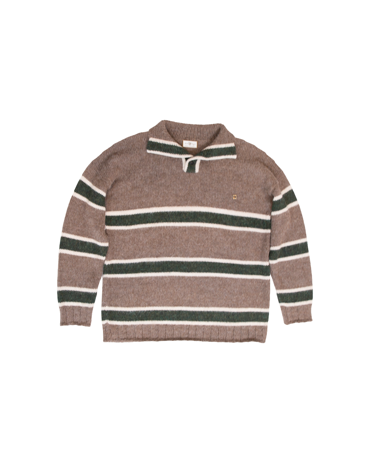 Royan Marron Stripe Sweater