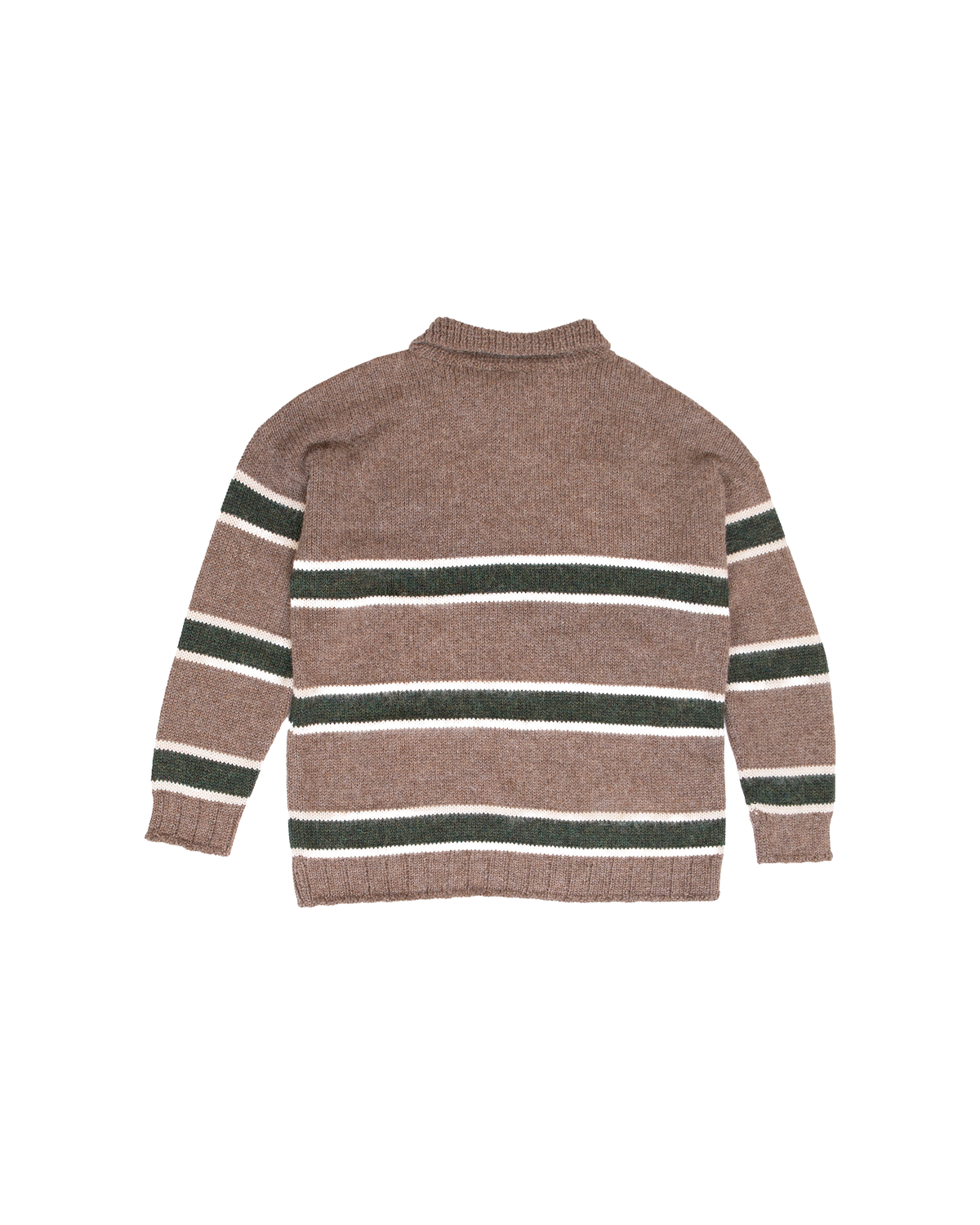 Royan Marron Stripe Sweater