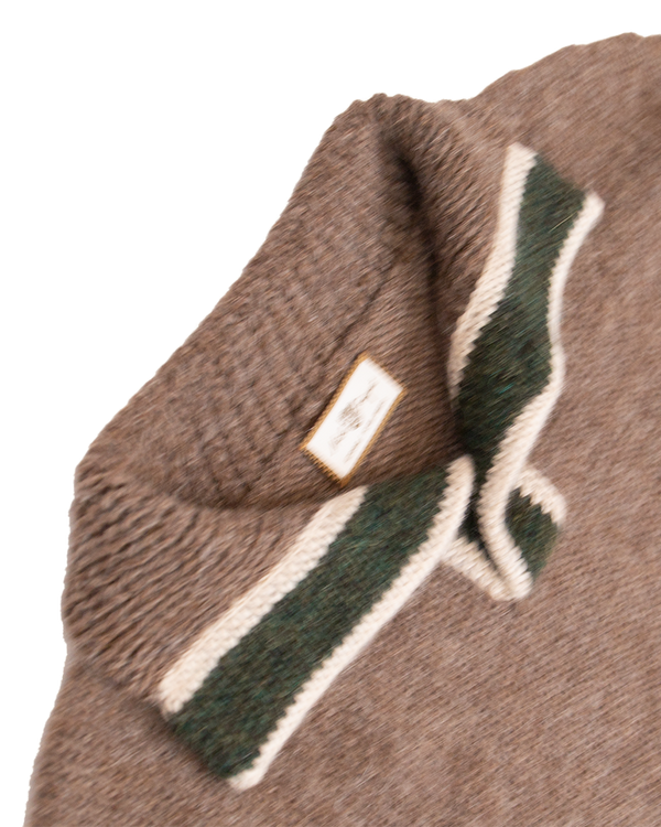 Royan Marron Stripe Sweater