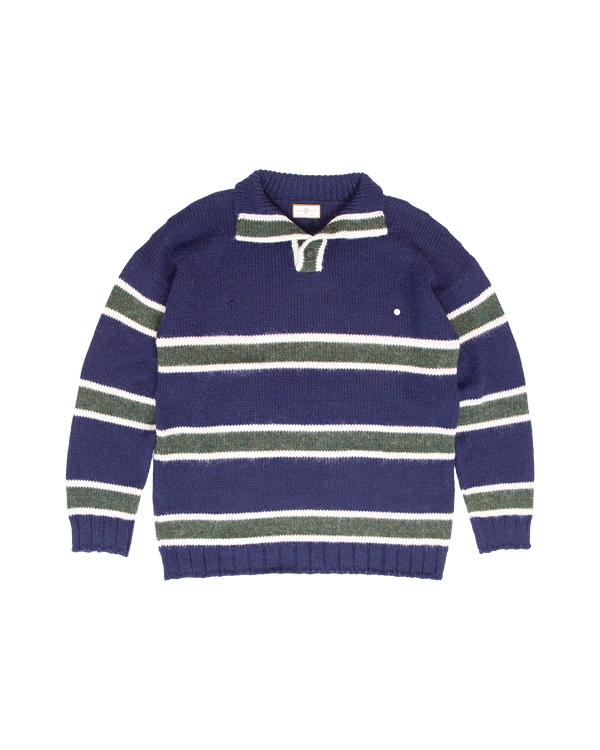 Royan Bleu Stripe Sweater