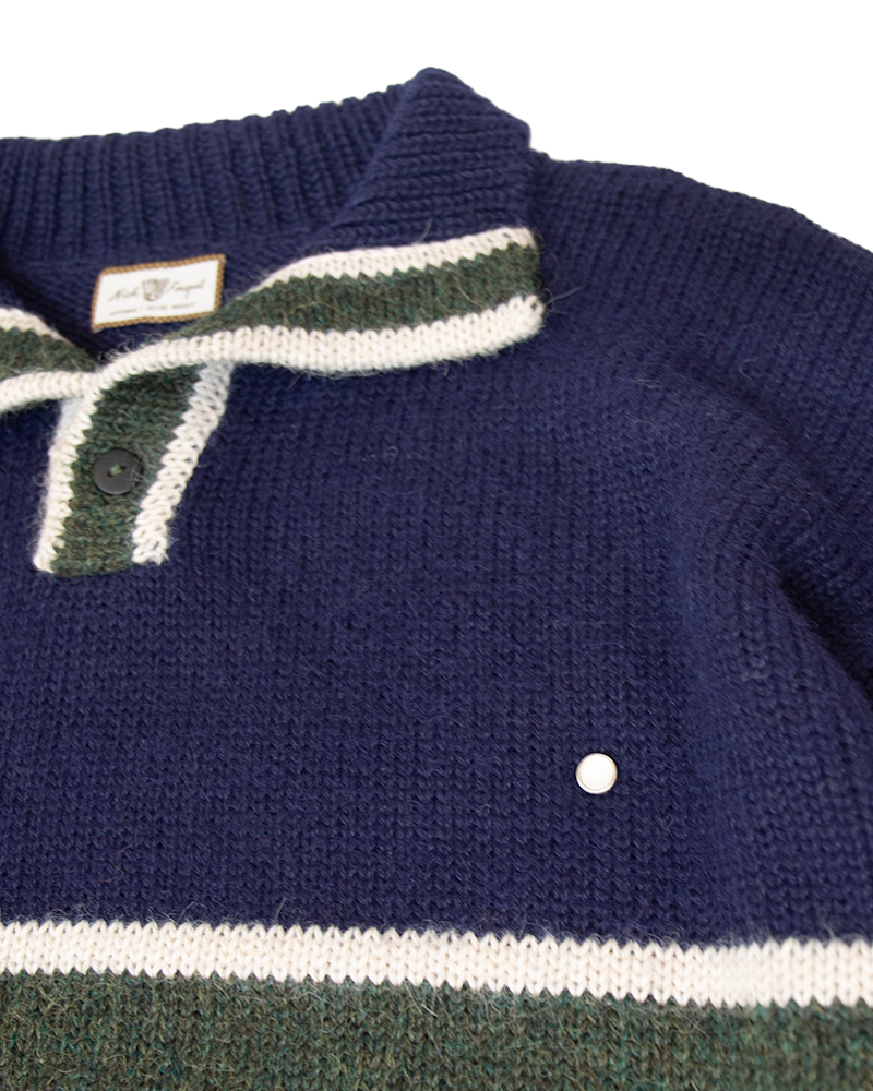 Royan Bleu Stripe Sweater