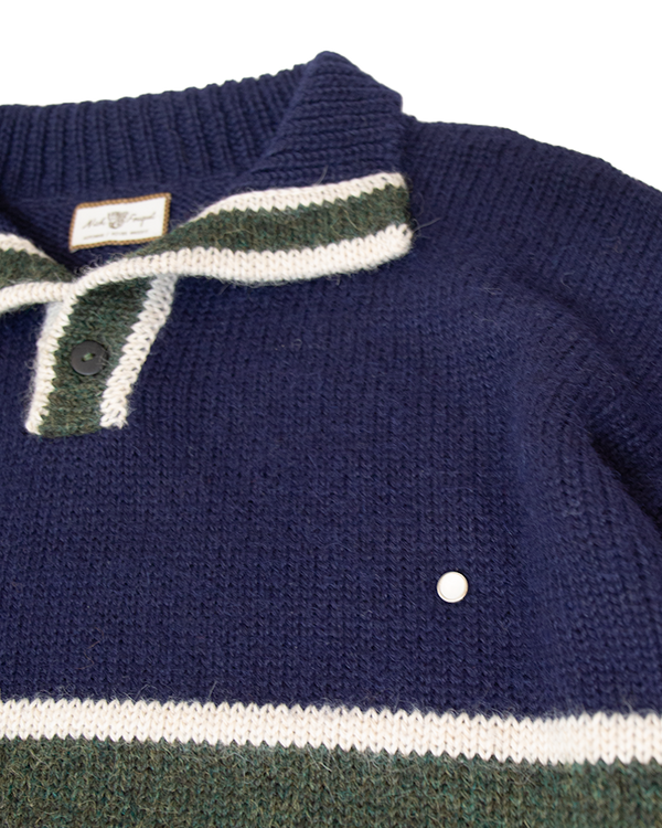 Royan Bleu Stripe Sweater