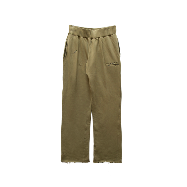 100% cotton french terry  Thick rib waistband  Raw edge hem  Matchstick embroidery  Made in Los Angeles