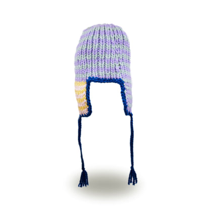 Knit Trapper - Blue