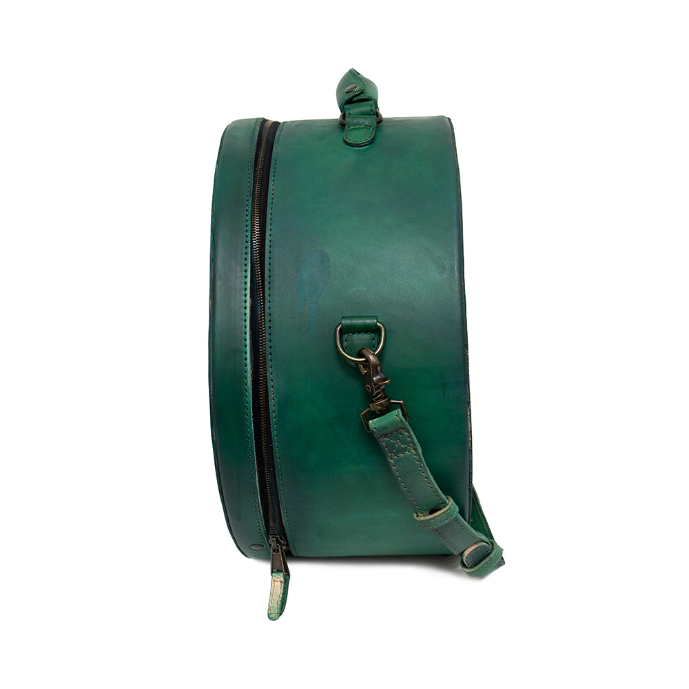 NF Travel Hat Box Green