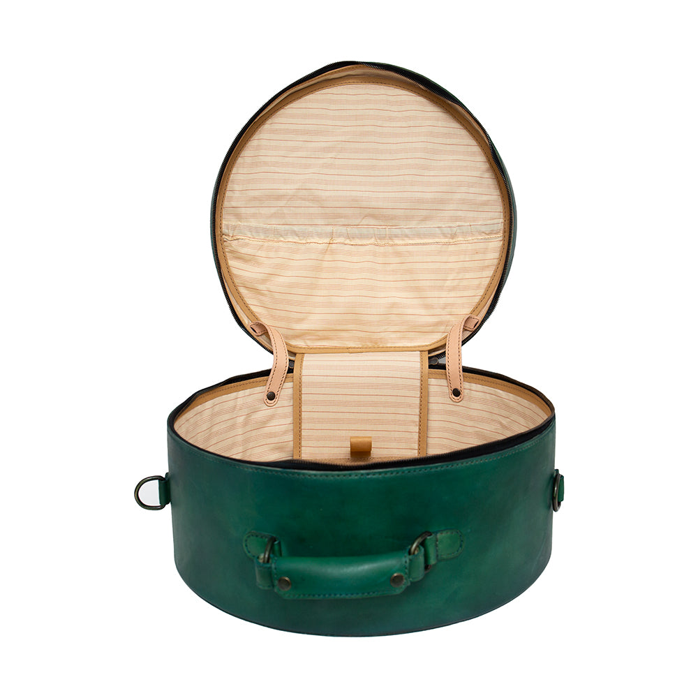 NF Travel Hat Box Green