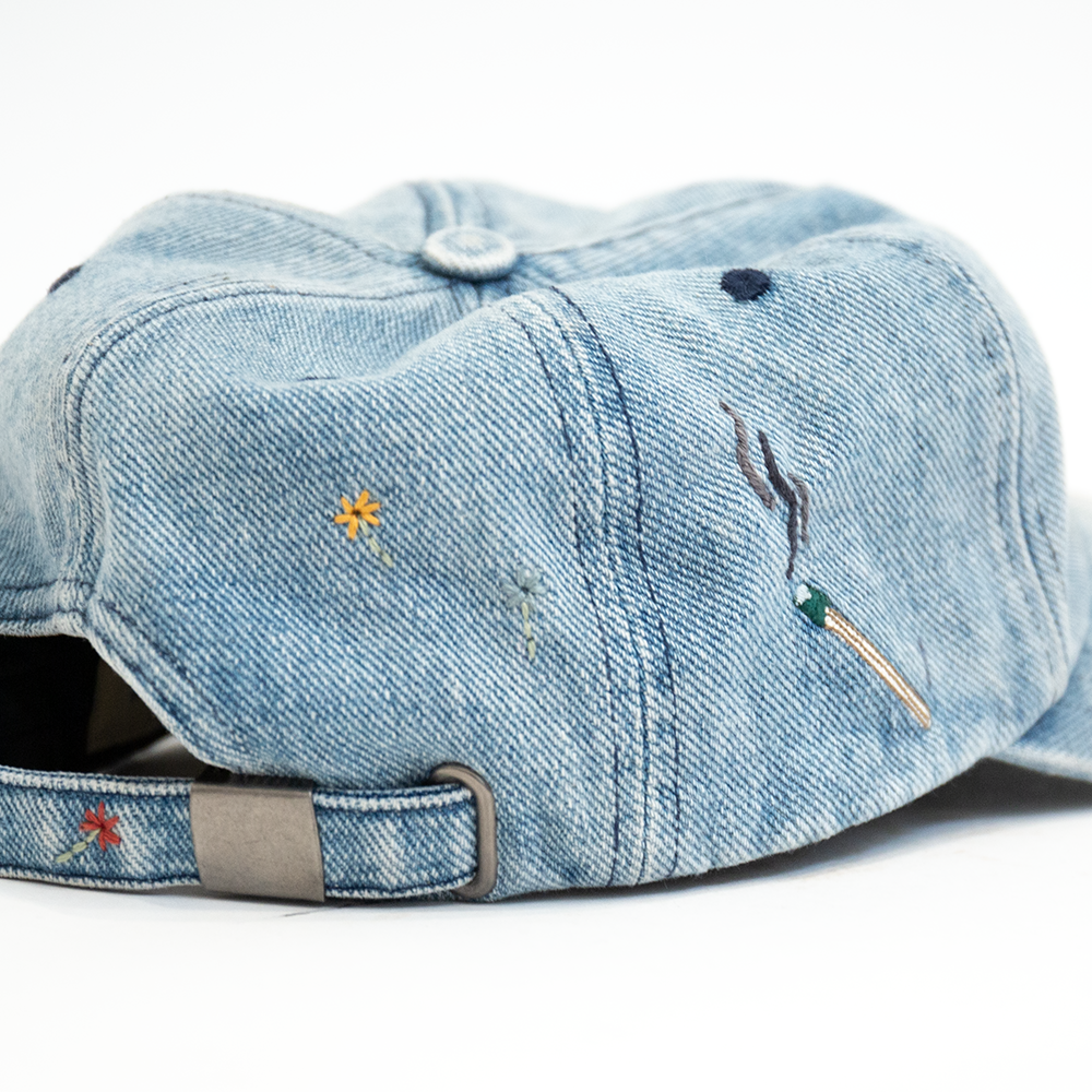NF Desert Denim Cap – Nick Fouquet NF Desert Denim Cap – Nick Fouquet