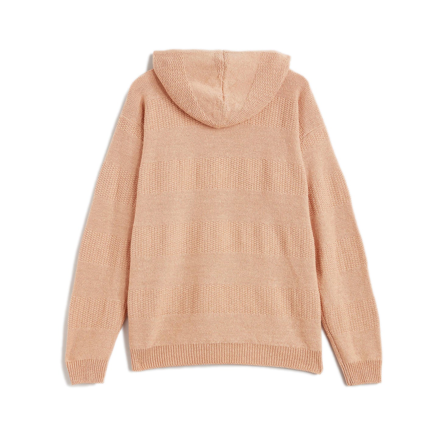 Pink Hoodie Sweater Cotton Linen 3D Stitch Solid  NF multicolor Crochet Details  Composition: 65% linen 35% cotton Dry Clean Made in Italy