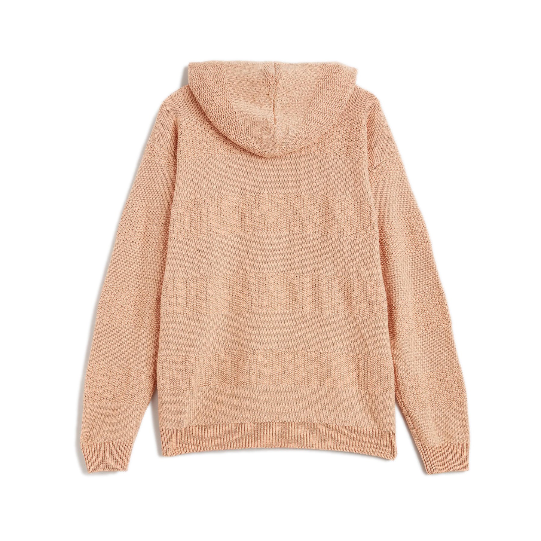Pink Hoodie Sweater Cotton Linen 3D Stitch Solid  NF multicolor Crochet Details  Composition: 65% linen 35% cotton Dry Clean Made in Italy