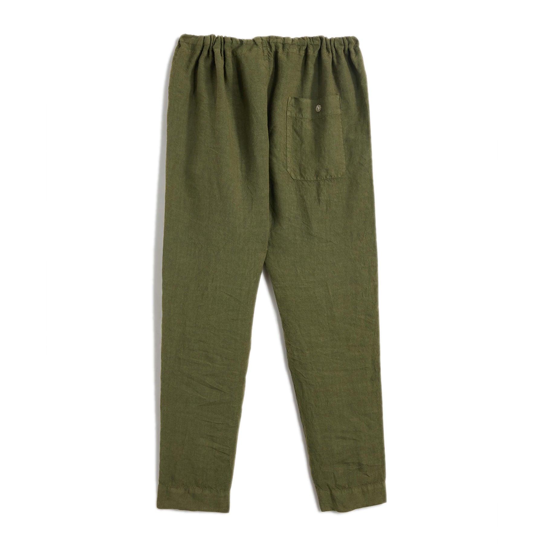 Coulisse Jodphur Pants Medium Green Medium Green Coulisse Jodhphur pants Garment dyed linenComposition: 100% linen  Dry clean Made in Italy